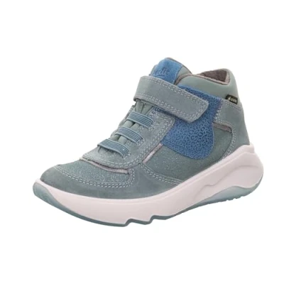 Immagine di Superfit Melody Sneakers alte per bambini, Taglia: 37, Hellgrün/blau Pelle e tessuto