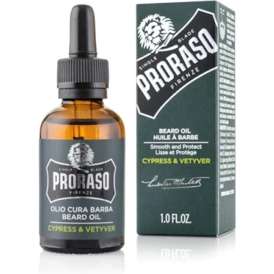 Immagine di Proraso Cypress &amp; Vetyver Olio da barba