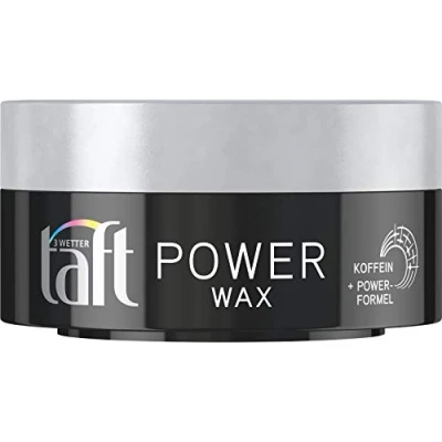 Immagine di Schwarzkopf Taft Power Wax Caffeina + Formula, 1 Pack (1x75ml)