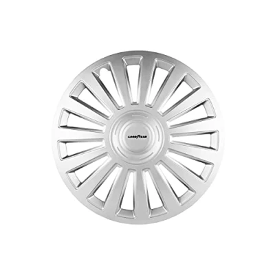 Immagine di Goodyear GOD9065 Set di 4 Coprimozzi, Argento, 15&quot;