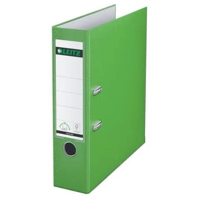 Immagine di Leitz Raccoglitore 1010 DIN A4 Larghezza dorso: 80 mm Verde chiaro 2 archetti 10105050