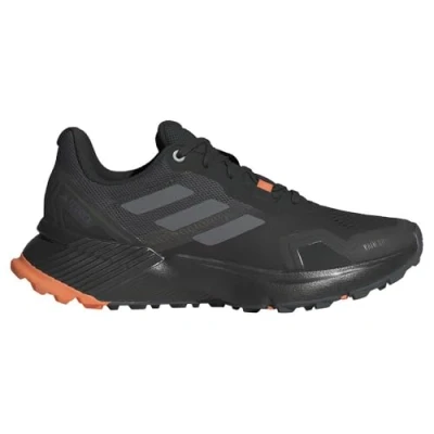 Immagine di Adidas Terrex Soulstride R.RDY Running Shoes Scarpe da trail running, Donna, Taglia: 36 2/3, Core black/grey four/amber tint Tessuto / sintetico