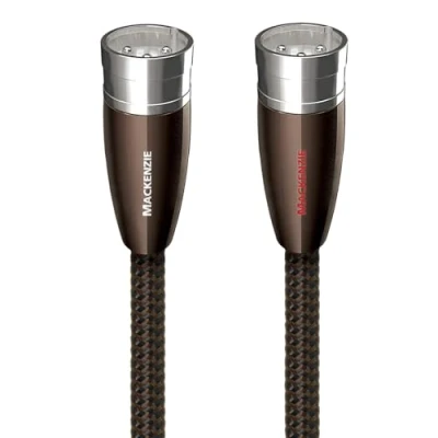 Immagine di AudioQuest Mackenzie Cavo Audio XLR 0.5m (3 Pin) Nero (XLR Pin), Pin, 0.5 m, Nero)