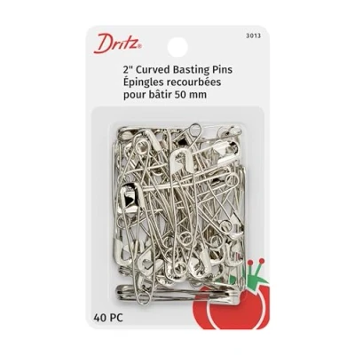 Immagine di Dritz 3013 Spilli di Sicurezza per imboscatura, Taglia 3 (40 Pezzi)
