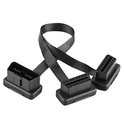 Immagine di Fydun Prolunga diagnostica OBD2 OBD II Splitter Cavo a 16 pin Adattatore maschio femmina 30 cm