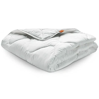 Immagine di sleepling 194102 Piumino per Tutto L&#039;Anno (Imbottitura 870 gr.), 100% Microfibra, Anallergico, 140 x 200 cm, Bianco
