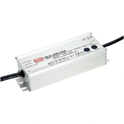 Immagine di Mean Well HLG 40H 42A Driver per LED, Trasformatore LED Tensione costante, Corrente costante 40 W 0.96 A 42 V/DC Circuito PFC, Protezione sovraccarico,