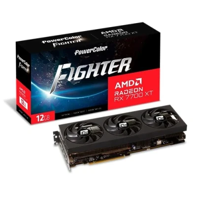 Immagine di VGA PowerColor Radeon Fighter RX 7700XT 12GB GDDR6
