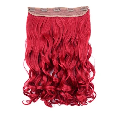 Immagine di CAISHA by PRETTYSHOP 60cm Clip In ExtensionsExtensions Per I Capelli Posticcio Liscio Rosso C61 1