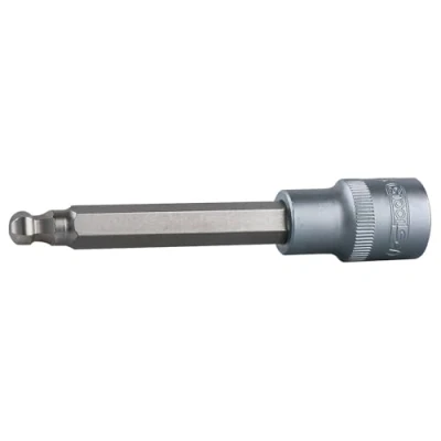 Immagine di KS Tools, Chiave a bussola + esagonale, 1/2&quot; bit socket lungo (8 mm)