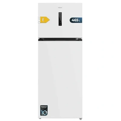 Immagine di Cecotec Frigorifero Combinato Bolero CoolMarket 2D 465 NF White E. 465L, Compressore Inverter, NoFrost, Multi Airflow, Fast Cooling, Classe E, Porta Reversibile, LED Interno, Allarme Aperta