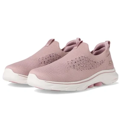 Immagine di Skechers Go Walk 7 Bling, Scarpe da Ginnastica Donna, Viola, 38 EU