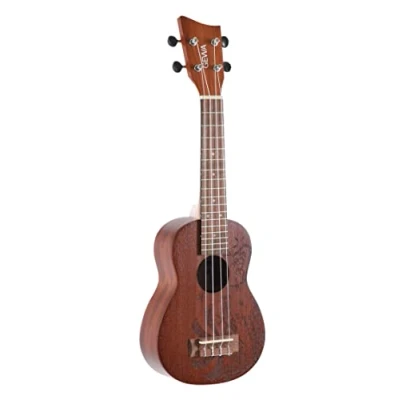 Immagine di GEWA Ukulele soprano Manoa KT SO Nippon Sapelli opaco con custodia