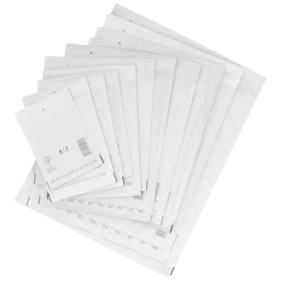 Immagine di verpacking Buste imbottite 200 x 275 mm, D4, colore bianco, 50 pezzi