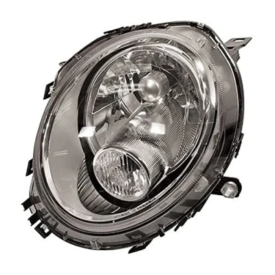 Immagine di PRASCO MN3084814 fari Sx H4 bianco per veicolo circolazione Dx con motore elettrico regolazione assetto MINI: Hatchback, Clubman