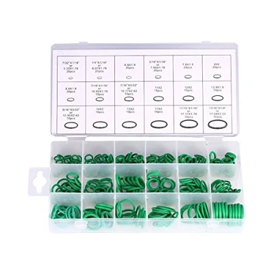 Immagine di Yosoo Hnbr O ring di gomma, 270 Pcs 18 Sizes Kit riparazione del climatizzatore per auto