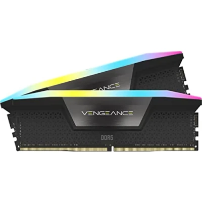 Immagine di Corsair 32GB (2K) DDR5 5200MHz Vengeance RGB B Memoria Server 32 GB 2 x 16 5200 MHz 288pin DIMM CMH32GX5M2B5200C40