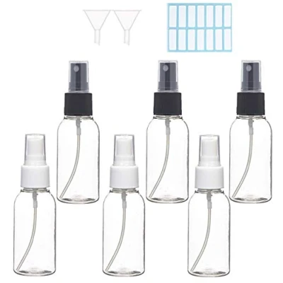 Immagine di 50ml Spruzzino Nebulizzatore Bottiglie Spray Trasparente Flacone Plastica Nebbia Bottiglia Set da Viaggio Atomizzatore Bottle