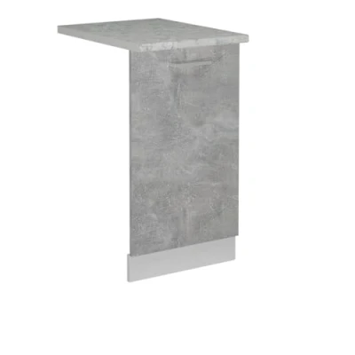 Immagine di Vicco Coperchio per lavastoviglie R Line, Calcestruzzo, 45 cm, PL Marmo