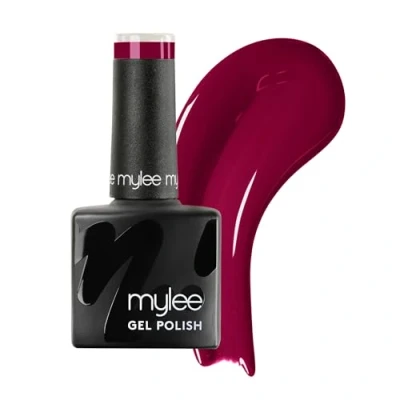 Immagine di Mylee Smalto Gel Semipermanente 8ml [Raspberry ] UV/LED Nail Art Manicure Pedicure, Lunga Durata, per Uso Professionale e Domestico [Red Range] Vegan &amp; Cruelty Free