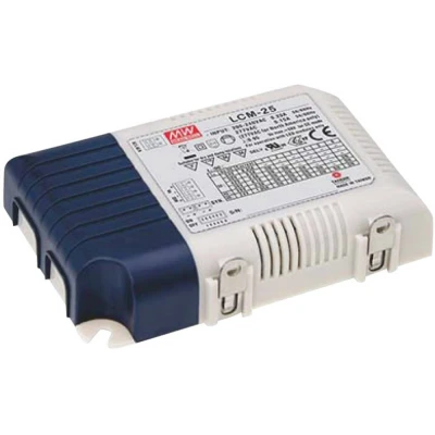 Immagine di Mean Well LCM 25 Driver per LED Corrente costante W 0.35 1.05 A 6 54 V/DC Circuito PFC, Protezione sovraccarico, dimmerabile 1 pz.