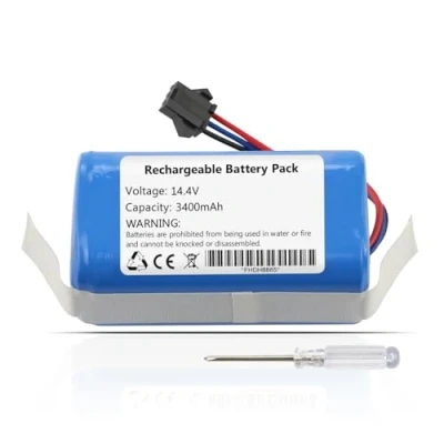 Immagine di ANTIEE 3400mAh Vacuum Cleaner Batteria per AIRROBO P20 Aspirapolvere di ricambio Battery 14.4V Sweeper Robot domestico