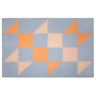 Immagine di Hakuna Matte Tappeto Puzzle Bambini in Schiuma 1,8x1,2m per Gattonare e Giocare Tappetino da Yoga Inodore, Certificato EN 71 48 Piastrelle 20 Pezzi con Bordo