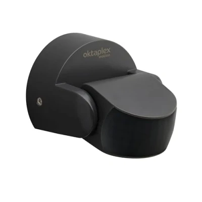 Immagine di Oktaplex Bea sensore di movimento per esterni, IP65, orientabile a 180, 10 m, portata 230 V, colore antracite con crepuscolare