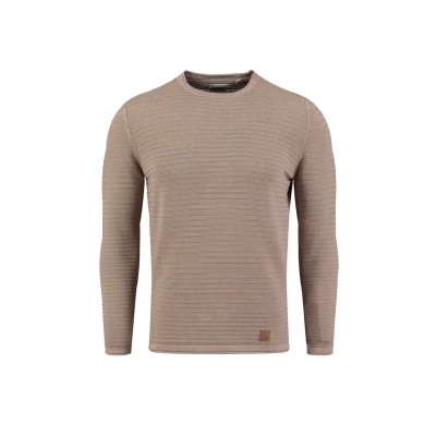 Immagine di Key Largo MST Manuel Round Maglione, Uomo, Taglia: Small, Sand