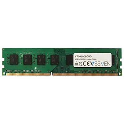 Immagine di V7 8GB DDR3 1333MHZ CL9 NON ECC DIMM PC3 10600 1.5V