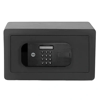 Immagine di YALE Cassaforte Motorizzata ad alta sicurezza Compatta YYSFB/200/EB1, apertura elettronica con impronte digitali, Dim. interne: 192 x 345 145