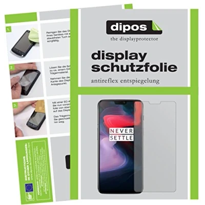 Immagine di dipos I 2X Pellicola Protettiva antiriflesso Compatibile con OnePlus 6 di Protezione