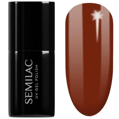 Immagine di Semilac UV Smalto Semipermanente 418 Red Hot Beach 7ml
