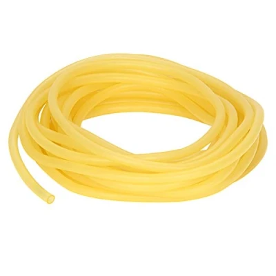 Immagine di stonylab Tubazioni in Gomma, Rubber Tubing Tubi di Ambra Lattice puro Tubo Gomma Naturale 3/8&#039;&#039; (9mm) OD 1/4&#039;&#039; (6mm) ID Altamente Elastico e Resistente, 10 Meter