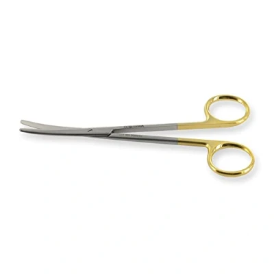 Immagine di GIMA, Forbici Metzenbaumin in Carburo di Tungsteno, curve, con lame salde che garantiscono un&#039;elevata precisione ai chirurghi, 14 cm, 26514
