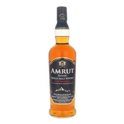 Immagine di Amrut Indian Single Malt Whisky CASK STRENGTH 61,8% Vol. 0,7l in Tinbox