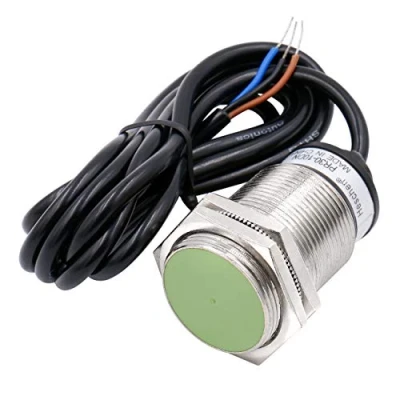 Immagine di Heschen Sensore di prossimità induttivo PR30 10DN Tipo cilindrico, 10 mm, M30 rotondo, 12 24 VDC 3 fili, schermato, NPN, NO (normalmente aperto) CE