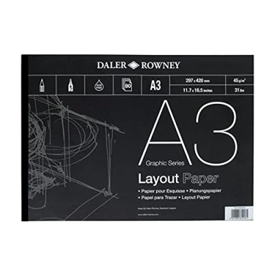 Immagine di DALER ROWNEY SERIES A LAYOUT PAD A3