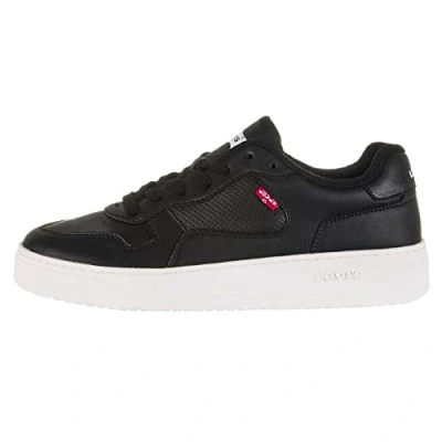 Immagine di Levi&#039;s Glide S Sneakers basse, Donna, Taglia: 41, Regular black Pelle