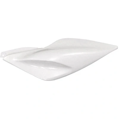 Immagine di one by Camamoto cod 77366789D plastica/fiancata/fianchetto posteriore sinistro colore bianco compatibile con mbk nitro/yamaha aerox 50 100cc anno dal 1997 al 2012