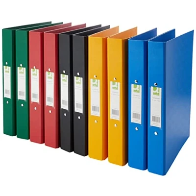 Immagine di QCONNECT A4 2 RING BINDER PP AST PK10