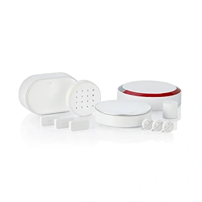 Immagine di Somfy 1875255 Home Alarm Advanced Plus, Allarme Domestico Senza Fili Connesso con Sirena Esterna, Protect, App Compatibile Android/iOS, Google Assistant e TaHoma tramite IFTT