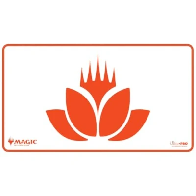 Immagine di Ultra PRO Mana 8 bordo cucito Playmat Lotus for Magic: The Gathering, Collector&#039;s Edition durevole antiscivolo MTG protettivo migliorata superficie di gioco Artwork