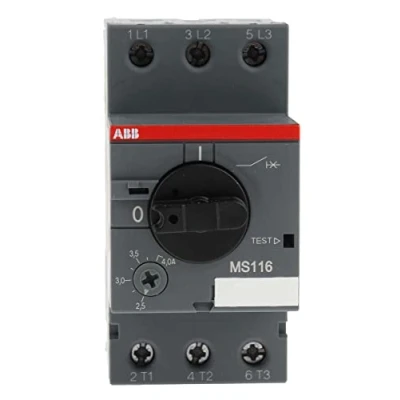 Immagine di ABB 1SAM 250 000 R1008 MS 116 4 Interruttore di protezione del motore regolabile 690 V/AC A 1 pz.