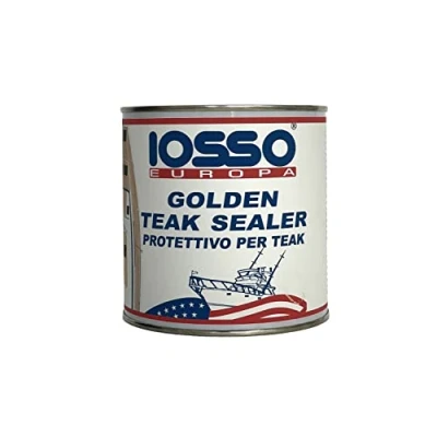 Immagine di Iosso Europa Golden Sealer, Protettivo per Teak Tutti, Trasparente, 750 ml