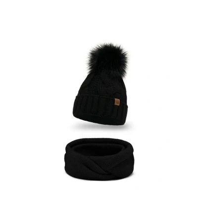 Immagine di Vivisence SET Scaldacollo, Donna, Taglia: One Size, Black