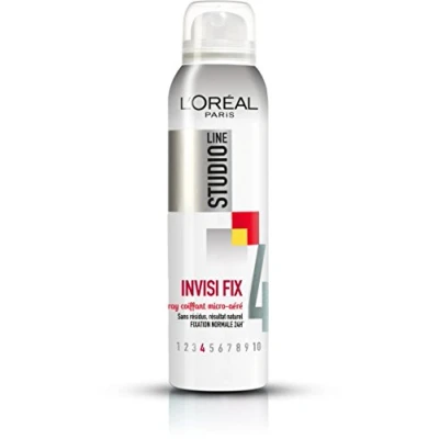 Immagine di L&#039;Oréal Paris Studio Line Invisi Fix Spray per parrucchiere Micro Aere, fissaggio normale, 150 ml