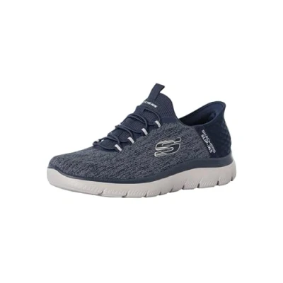 Immagine di Skechers Summits Key Pace, Scarpe da Ginnastica Uomo, Maglia Blu Navy, 39.5 EU