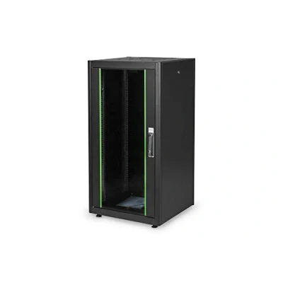 Immagine di Digitus DN 19 22U 6/6 DB Armadio rack di rete da (L x A P) 600 1155 mm 22 U Nero, Nero (RAL 9005)
