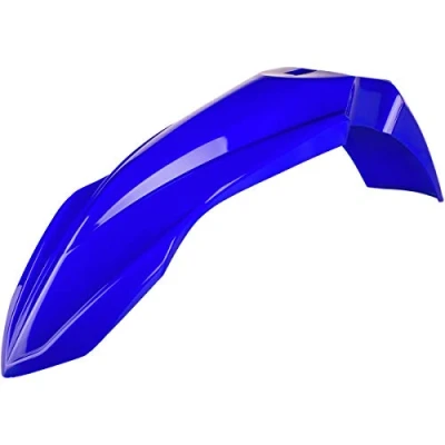 Immagine di Polisport 8553600003 Parafango Anteriore Replica OEM Realizzato in plastica Lucida Durevole e Resistente Compatibile con Le Moto Yamaha Colore Blu